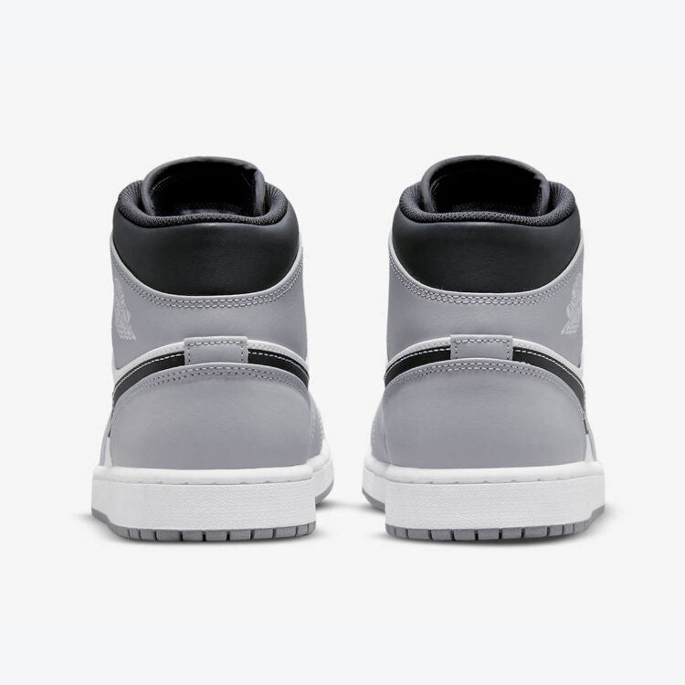 Men's Air Jordan 1 Mid 'Light Smoke Grey' Shoes