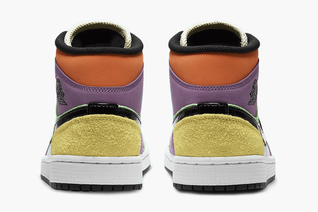 Men's Air Jordan 1 Mid 'Multi-Color' Shoes