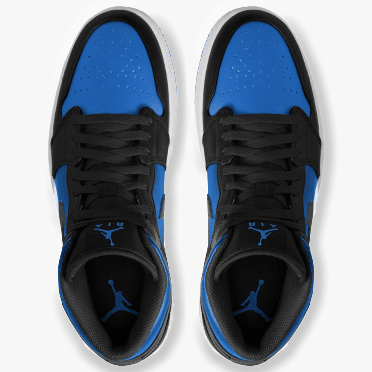 Men's Air Jordan 1 Mid 'Royal' Shoes