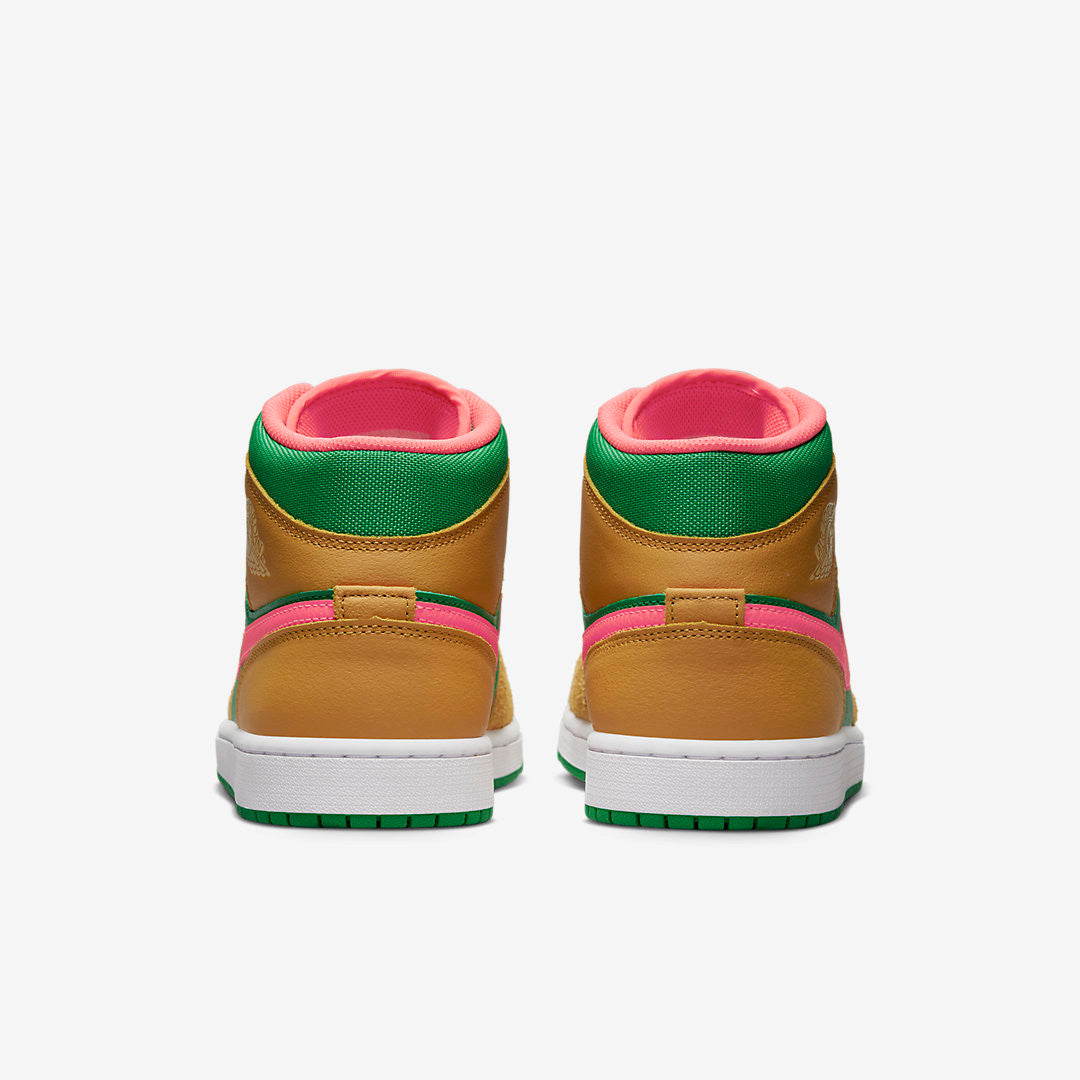 Men's Air Jordan 1 Mid 'Watermelon' Shoes