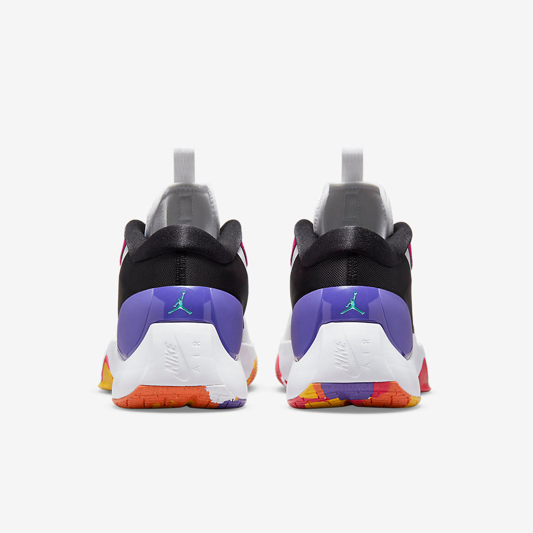 Men's Jordan Zoom White Black Multicolor Shoes