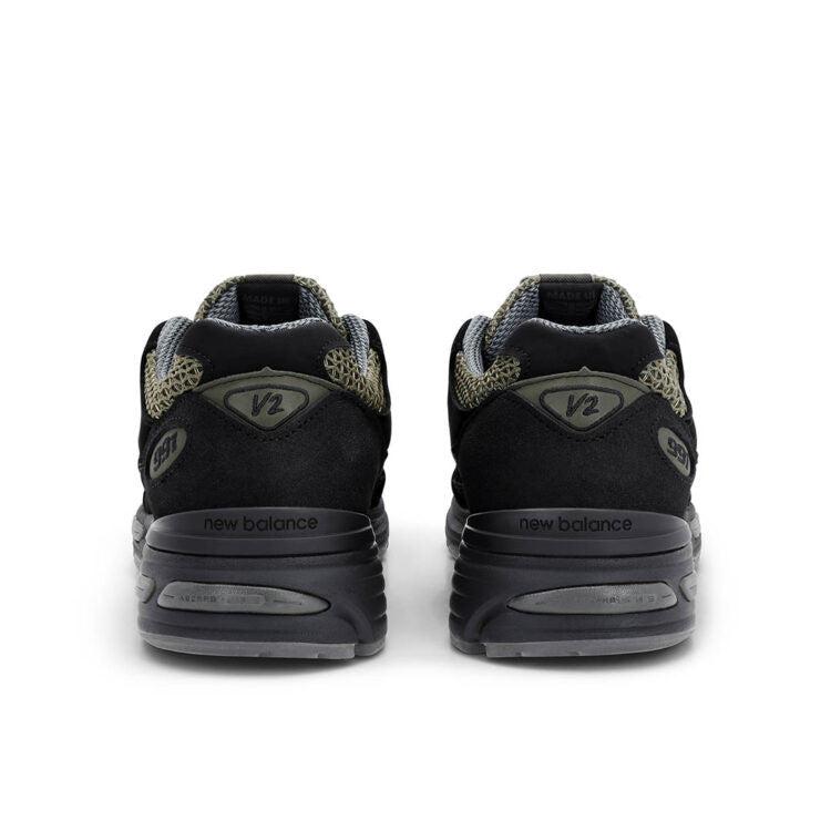 Men's New Balance 991v2 'Olive Green Gray Black' Shoes