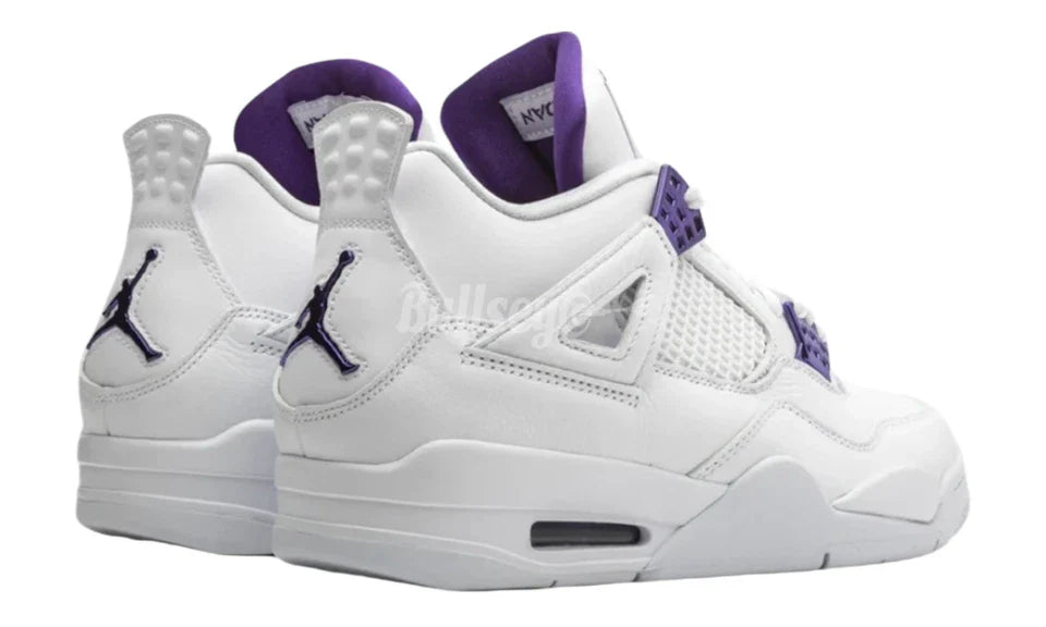 Men's Nike Air Jordan 4 Retro Metallic Purple Shoes