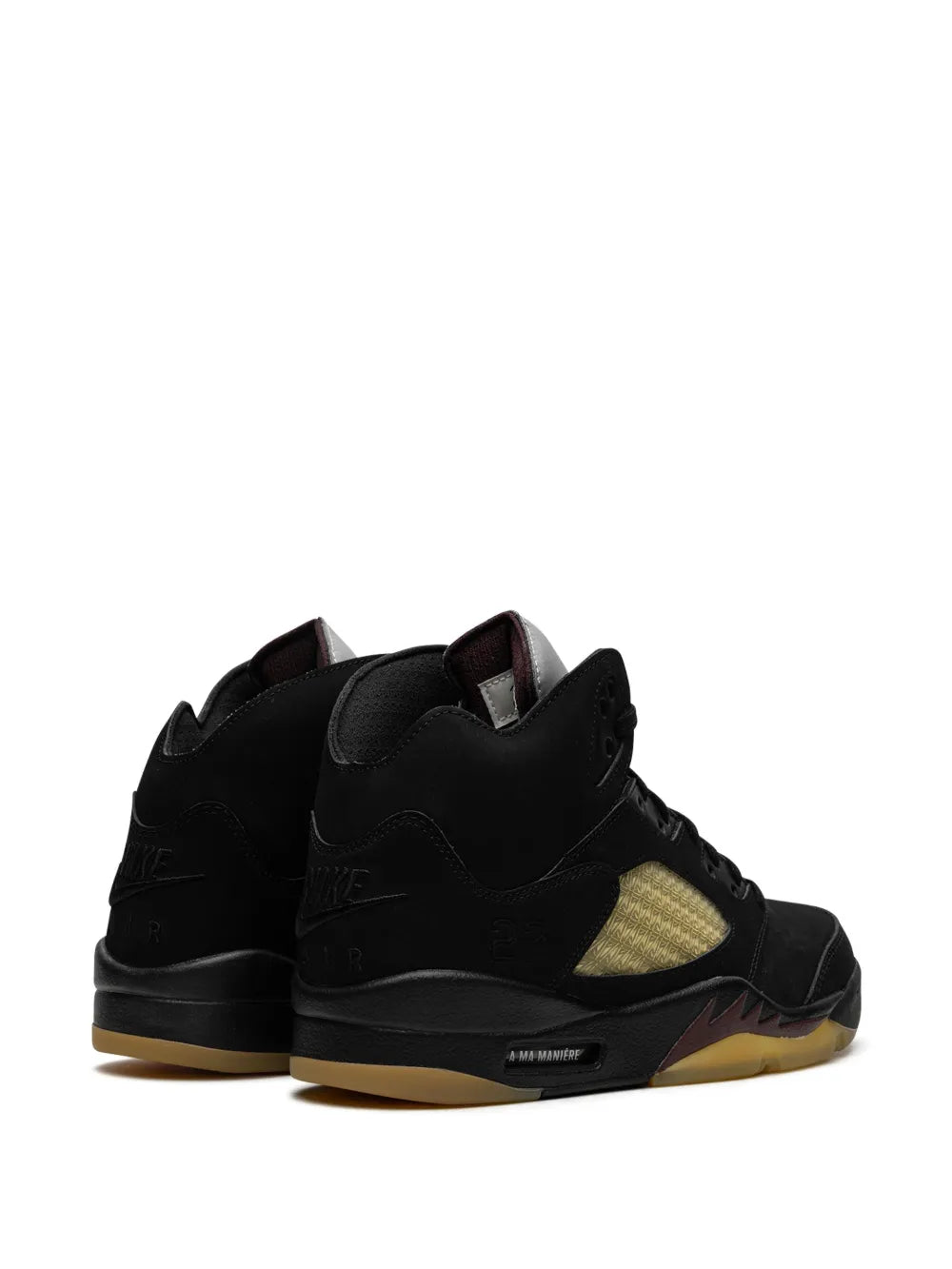 Men's Nike Air Jordan 5 Retro x A Ma Maniere 'Black' Shoes