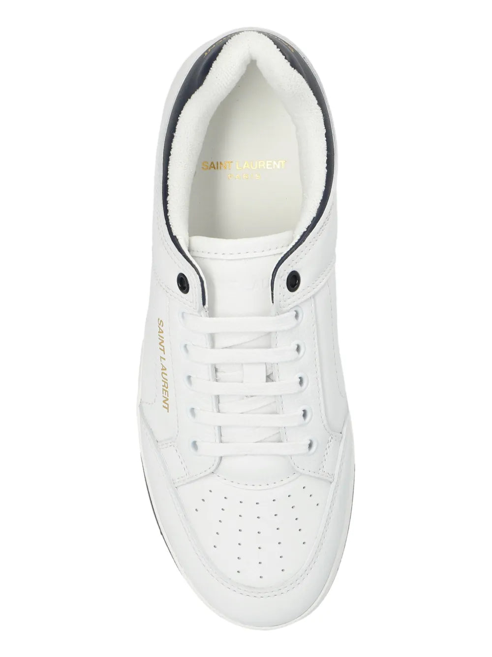 Men's Saint Laurent Low Top White Sneakers