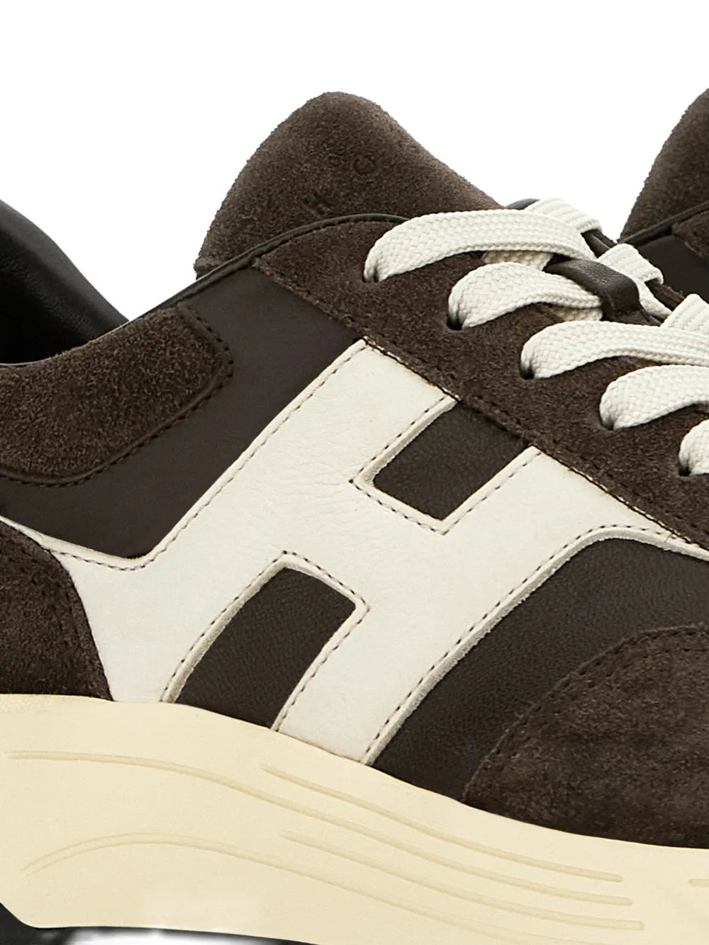 Men's Hogan Hi-Fi Coffee Brown Sneakers