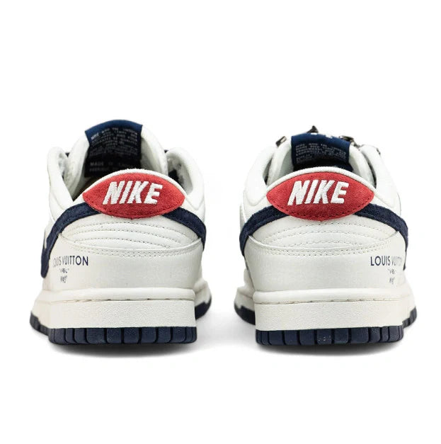 Men's SB Dunk Low x Louis Vuitton Grey Blue Red Sneakers