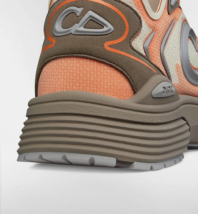 Men's B30 Countdown Tech Brown and Orange Sneaker