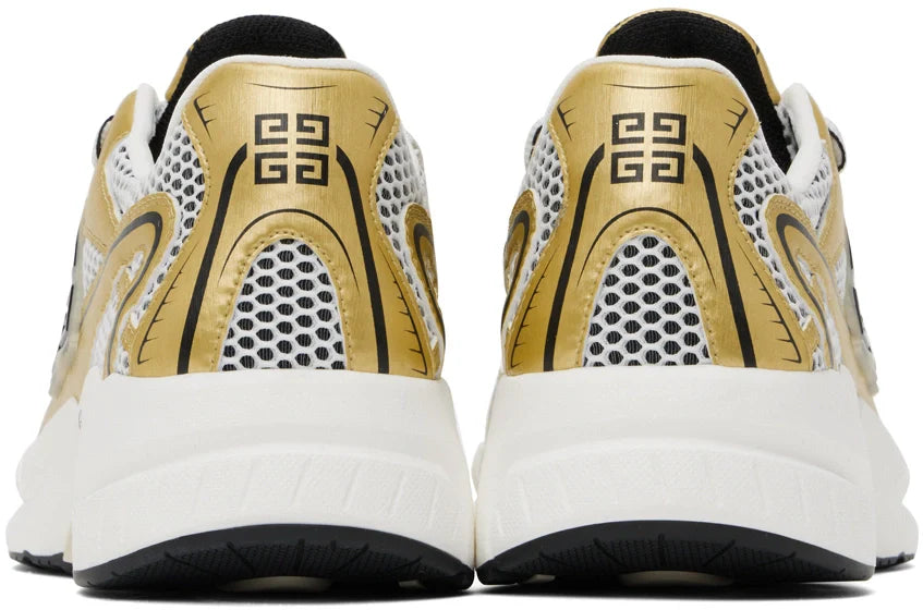 Men's Givenchy Baskets NFNTY-52 Golden White Sneakers