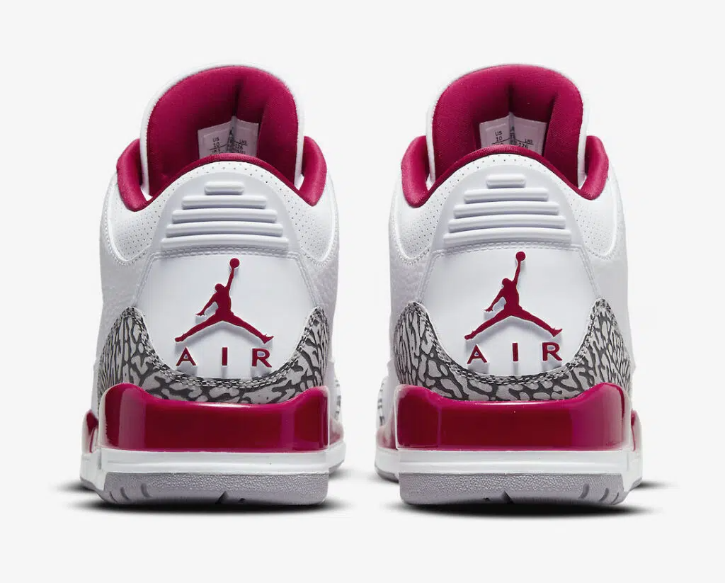 Men's Air Jordan 3 Cardinal Red Shoes