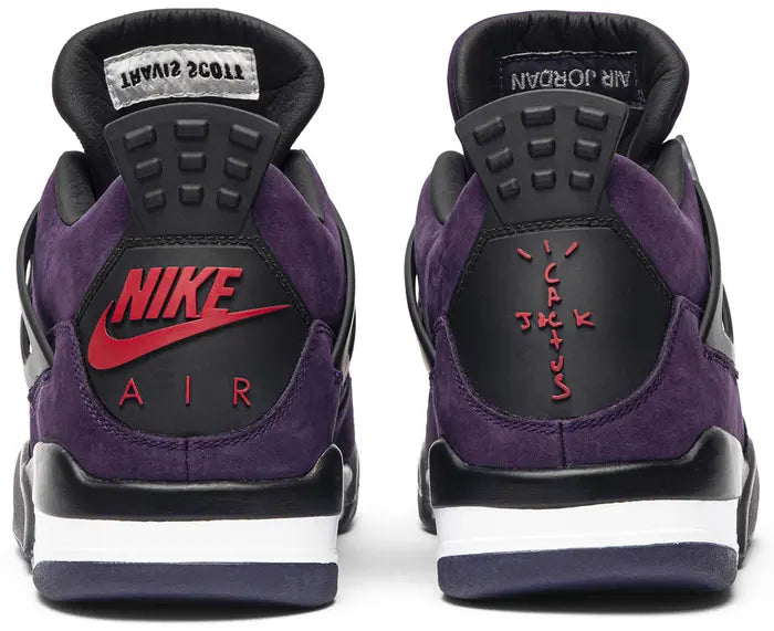Men's Air Jordan 4 'Purple Suede - White Midsole' Shoes