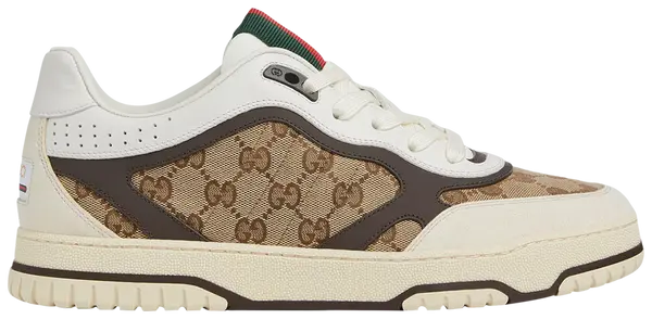 Men's Gucci Re-Web GG Canvas - Beige Ebony Sneakers