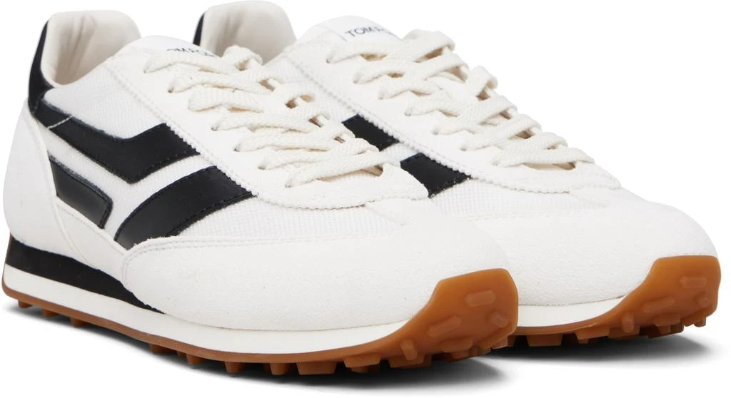 Men's Tom Ford Mick Panelled White Sneakers