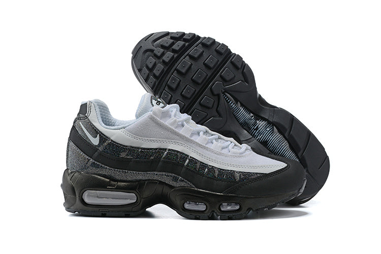 Men's Nike Air Max 95 Black White Shoes