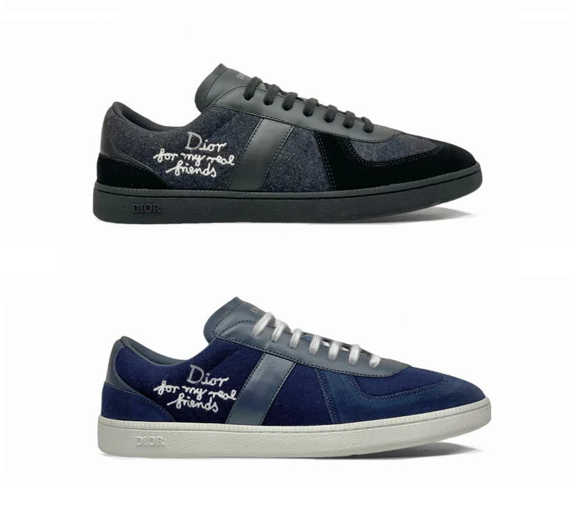 Men's Dior B01 Matchpoint Black or Blue Sneakers