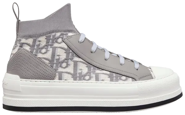 Men's Dior Walk’n’Dior Platform Deep Grey Sneakers