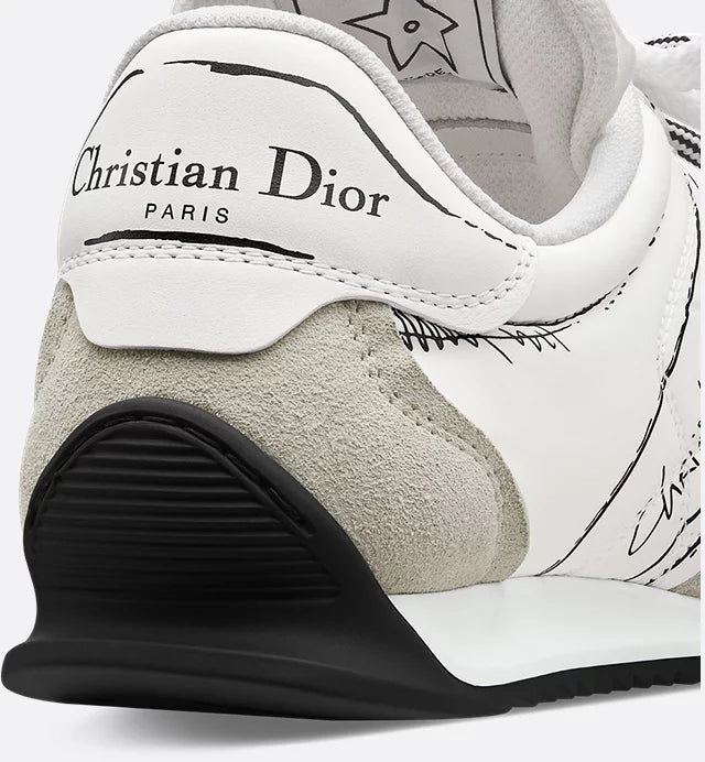 Men's D-Sketch White Sneakers