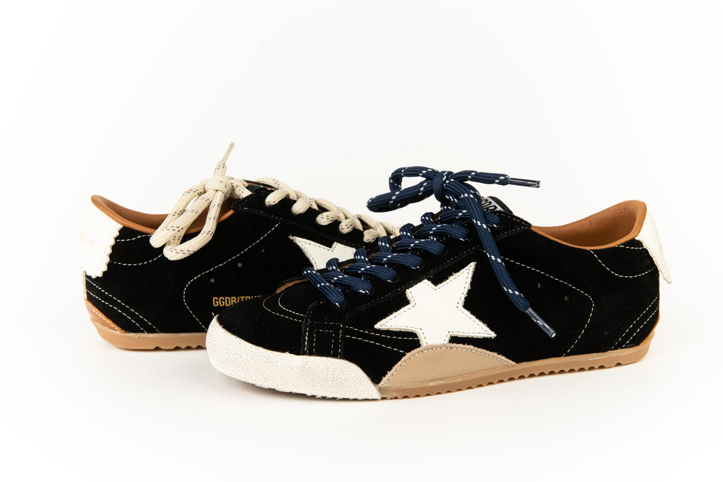 Men's Golden Goose Deluxe Brand Super-Star Black Sneakers