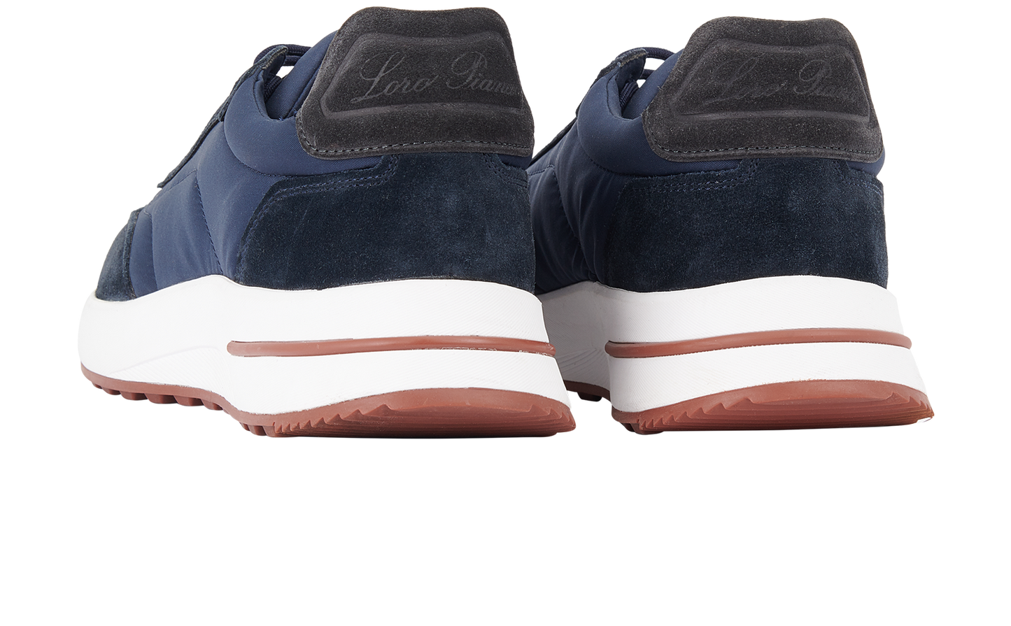 Men's Loro Piana Weekend Walk Navy Blue Sneakers