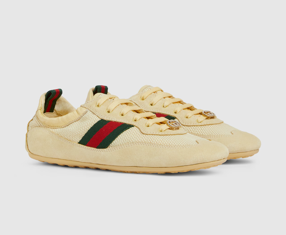 Men's Gucci Shift Light Yellow Sneakers