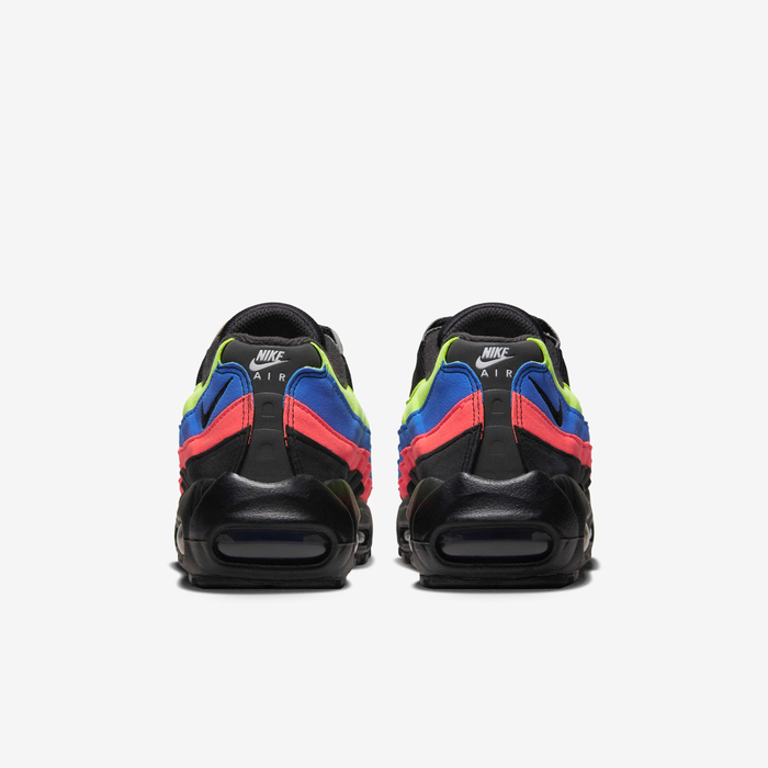 Men's Nike Air Max 95 Black Multi-Color Shoes