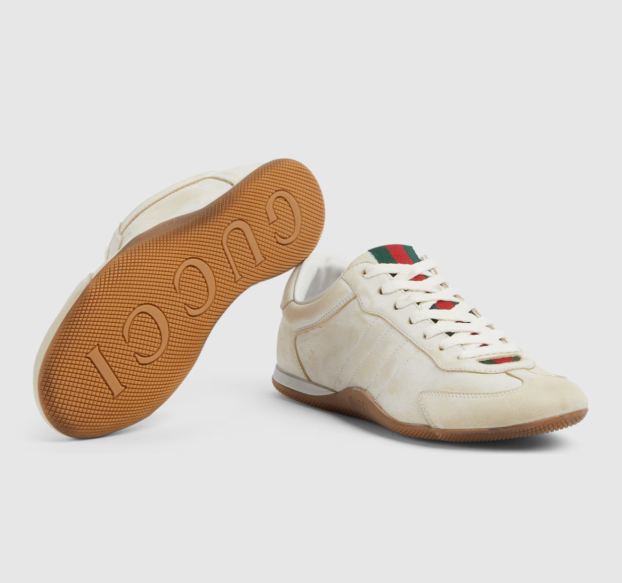 Men's Gucci Shift White Sneakers