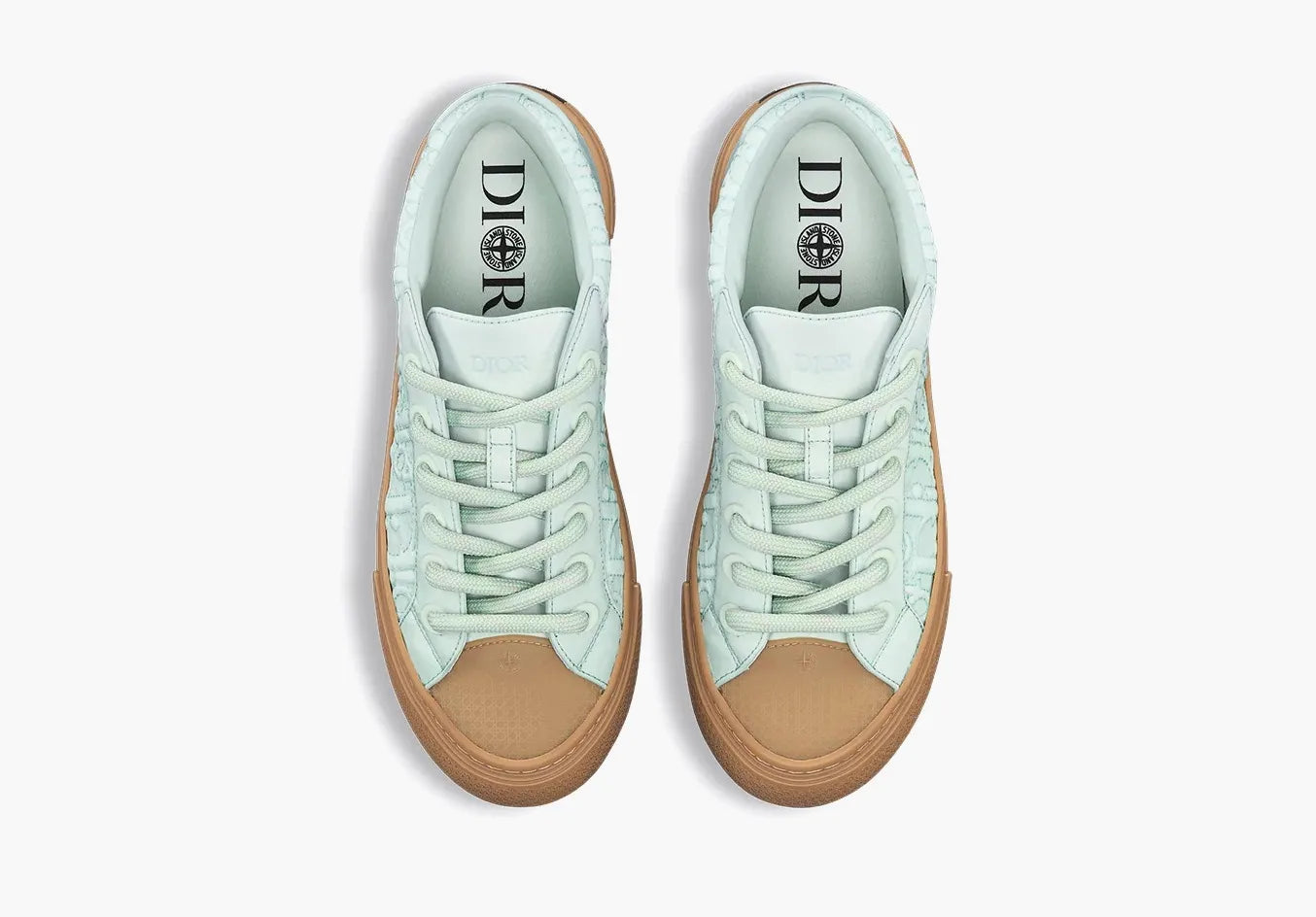 Men's Dior B33 Runner Turquoise Sneakers