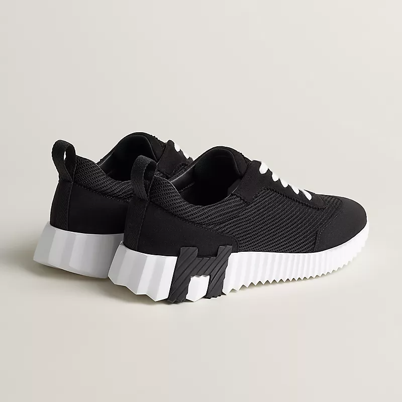 Men's Hermès Bouncing Black Sneakers