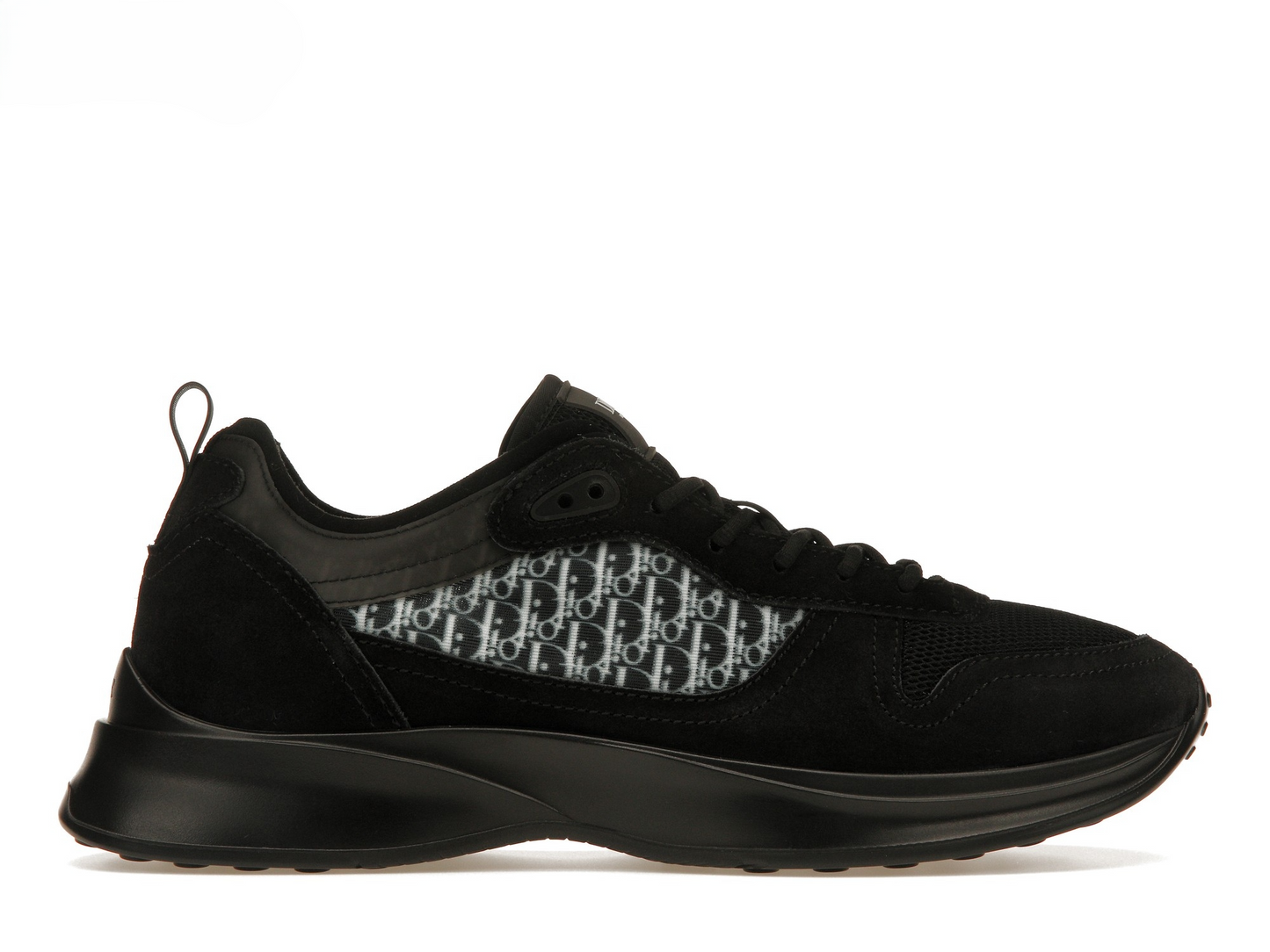 Men's Dior B25 Runner Black Green Sneakers