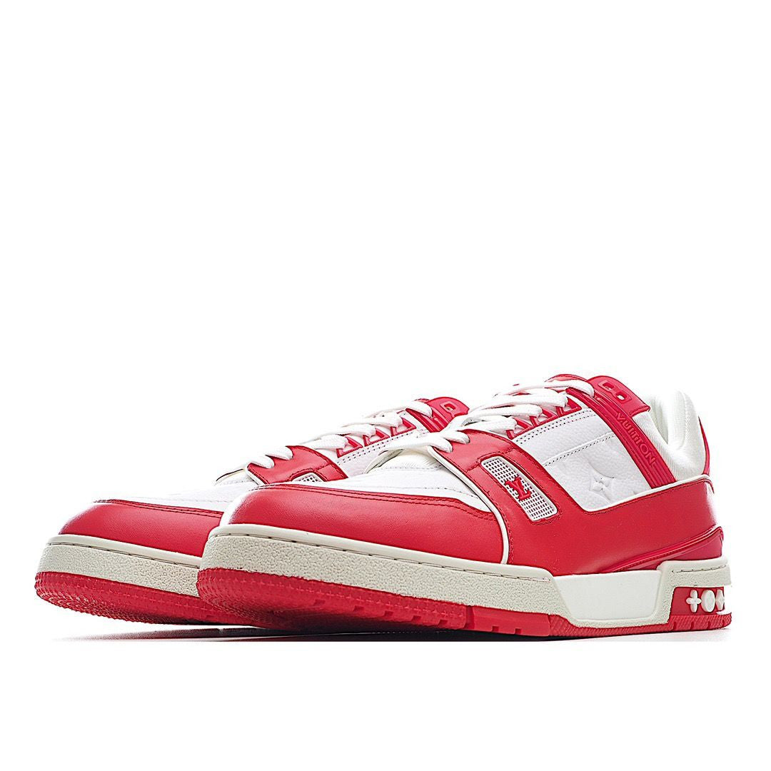 Men's Louis Vuitton Trainer Sneaker Shoes A18