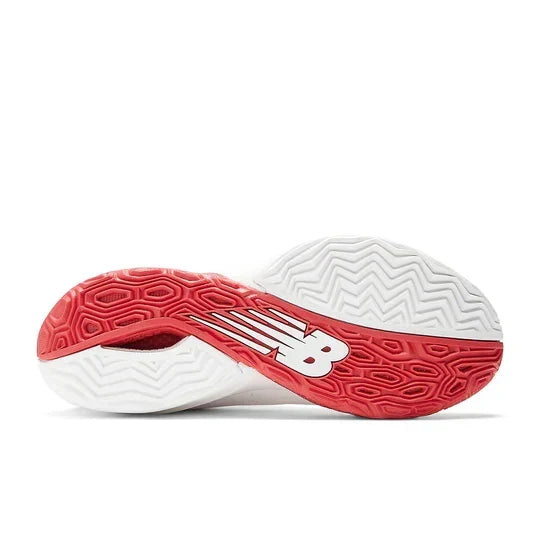 Men's New Balance Two WXY V4 Optic White Team Red Shoes