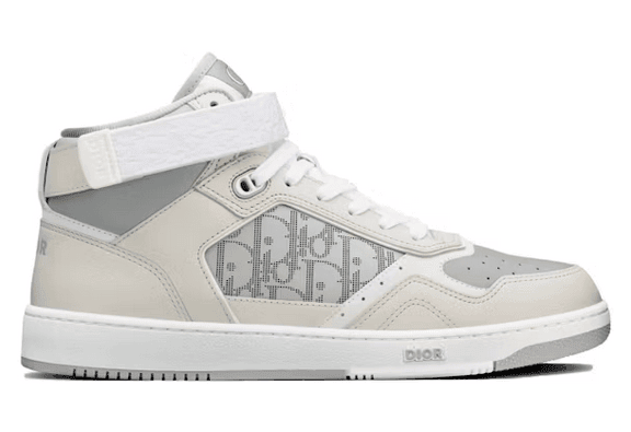 Men's Dior B27 High Beige Grey Shoes