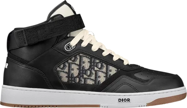 Men's Dior B27 High Dior Oblique - Black Shoes