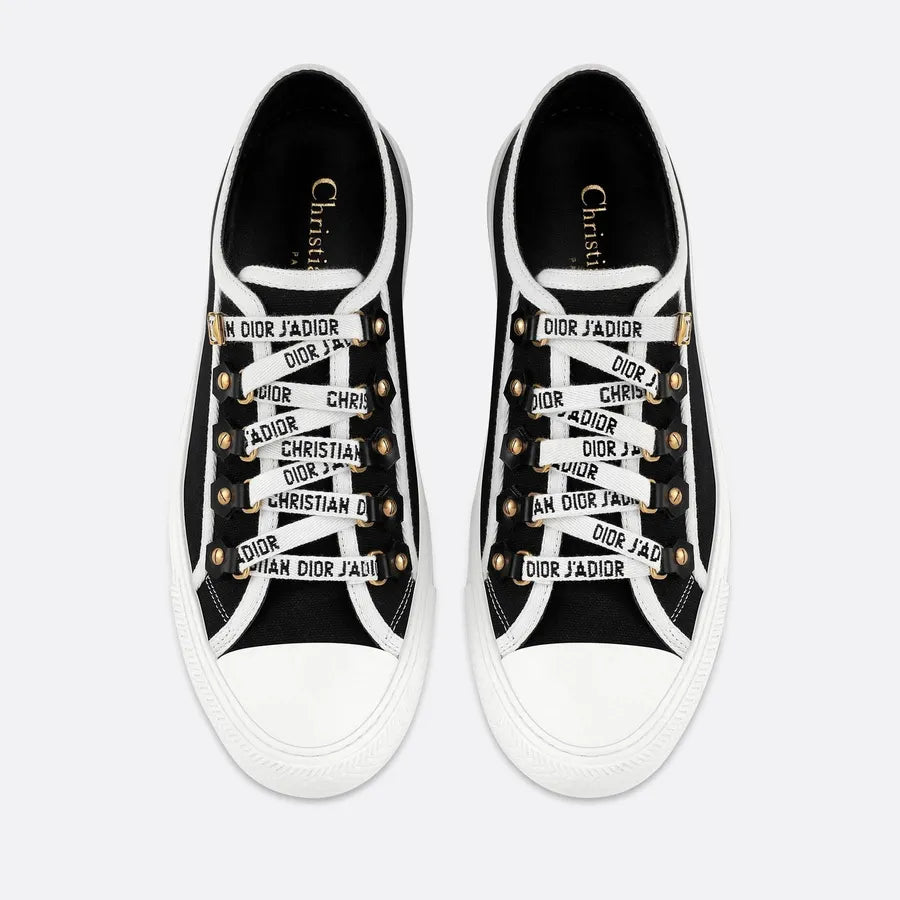 Men's Dior Walk’n’Dior Platform Black Sneakers