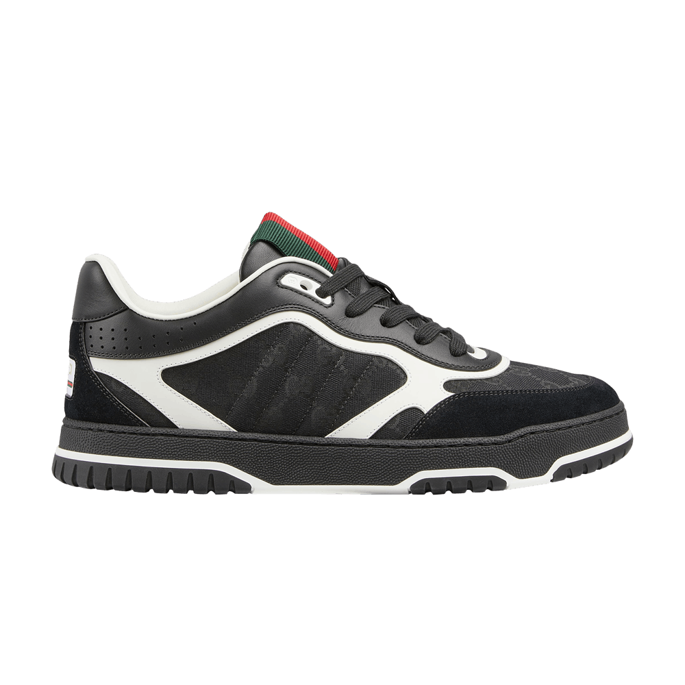 Men's Gucci Re-Web GG Canvas - Black Sneakers