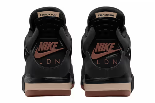 Men's Air Jordan 4 'London Black' Shoes