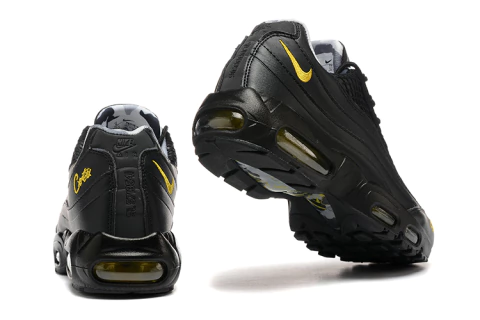 Men's Corteiz x Nike Air Max 95 Black Honey Shoes