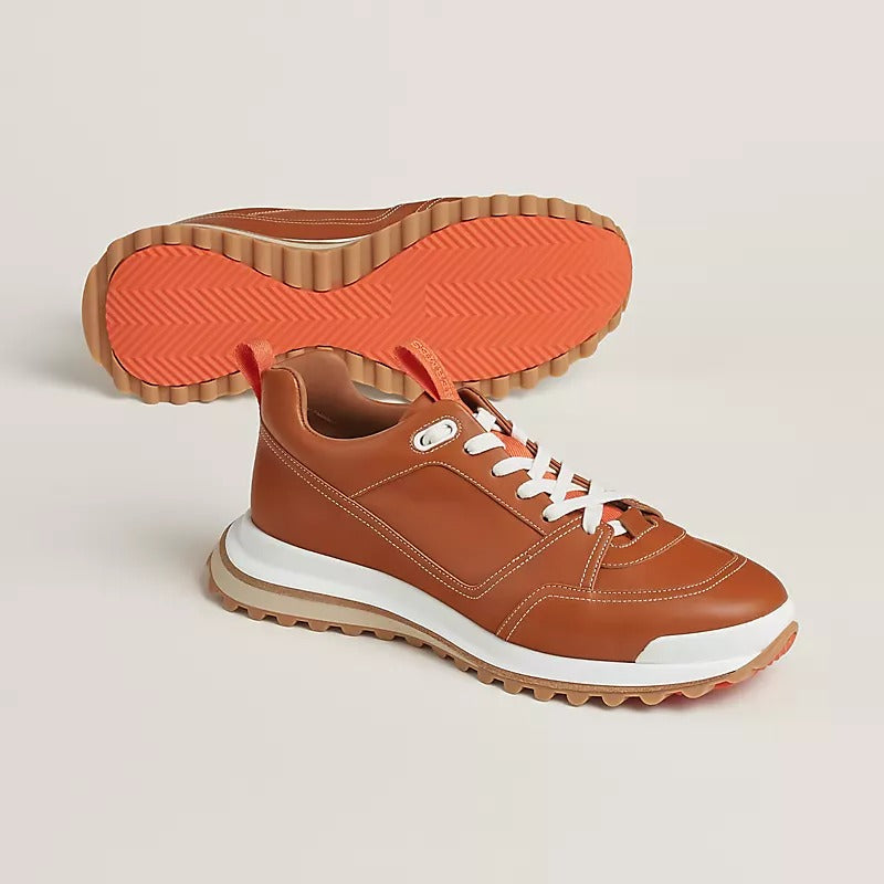Men's Hermès Bouncing Naturel H Sneakers