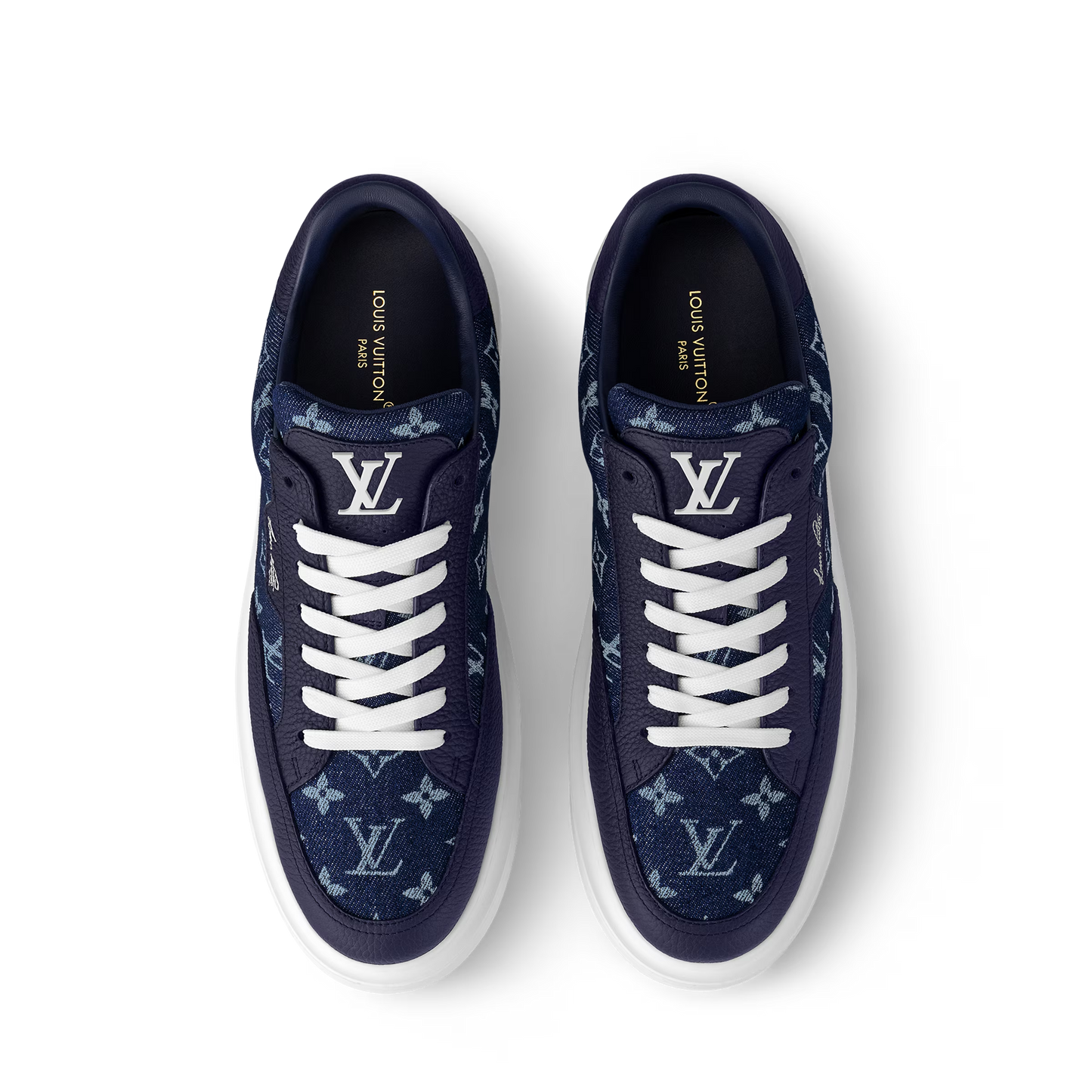 Men's Louis Vuitton Beverly Hills Blue Sneakers