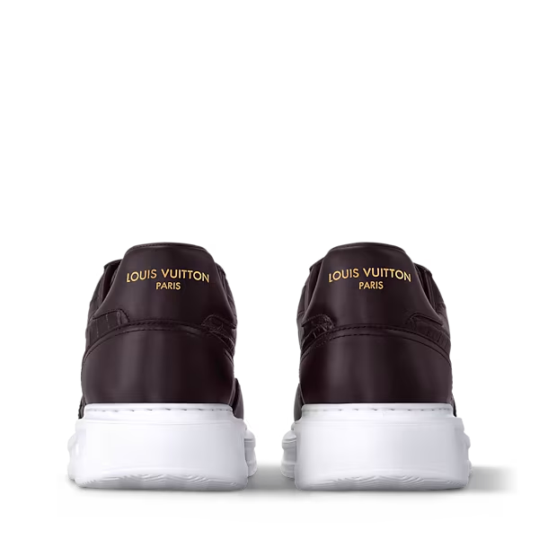 Men's Louis Vuitton Beverly Hills Trainer Moka Sneakers