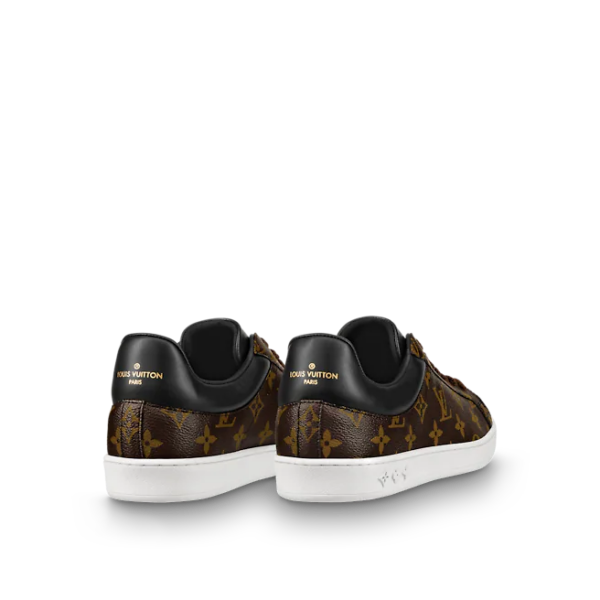 Men's Louis Vuitton Luxembourg Trainer Brown Sneakers