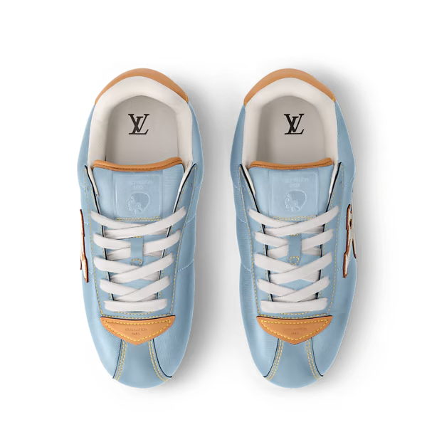 Men's Louis Vuitton BUTTERSOFT Blue Sneakers