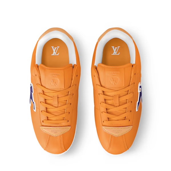 Men's Louis Vuitton BUTTERSOFT Orange Sneakers