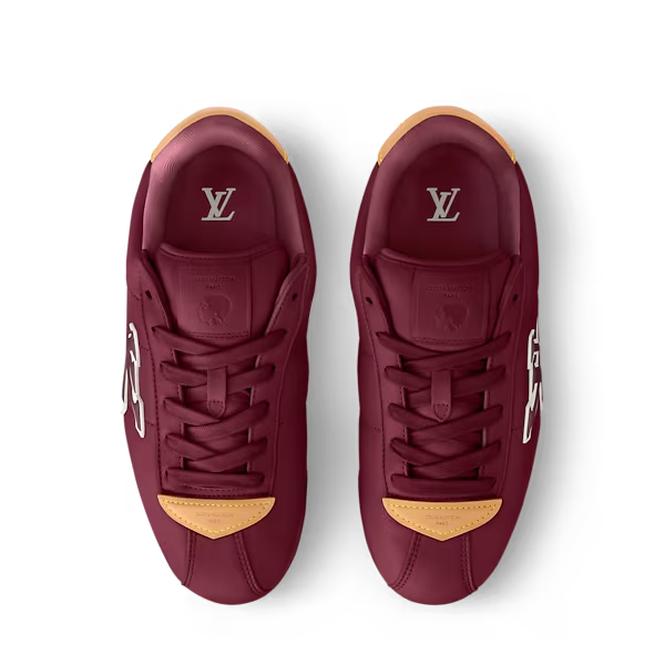 Men's Louis Vuitton BUTTERSOFT Bordeaux Sneakers