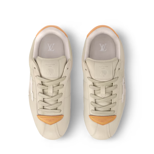 Men's Louis Vuitton BUTTERSOFT Beige Sneakers