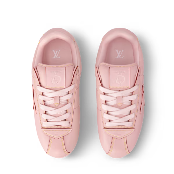 Men's Louis Vuitton BUTTERSOFT Pink Sneakers