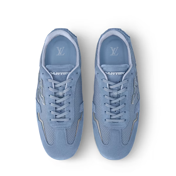 Men's Louis Vuitton Rally Blue Sneakers