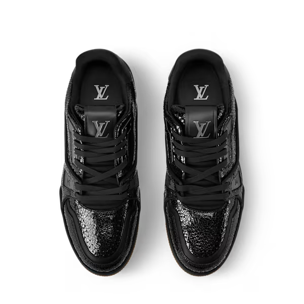 Men's Louis Vuitton Trainer Black Sneakers