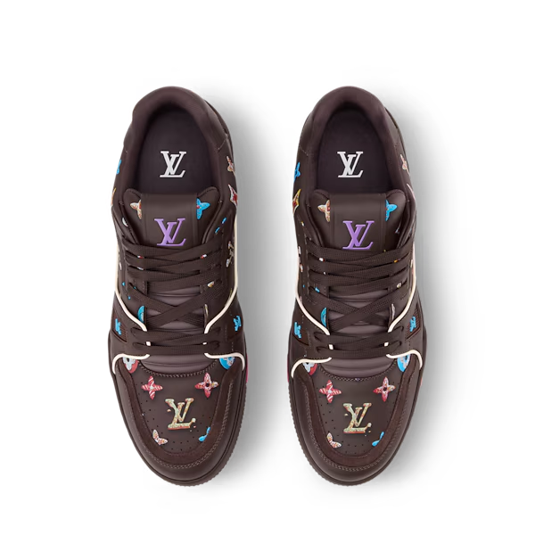 Men's Louis Vuitton Trainer Marron Sneakers