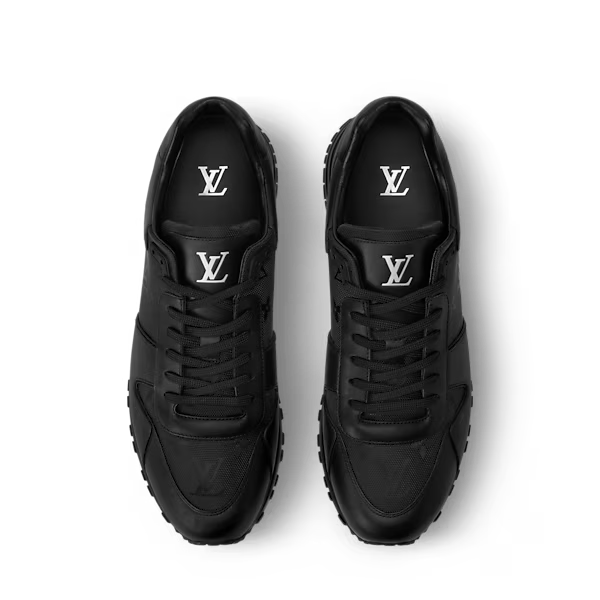 Men's Louis Vuitton Run Away Black Sneakers